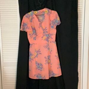 Floral Pink Dress